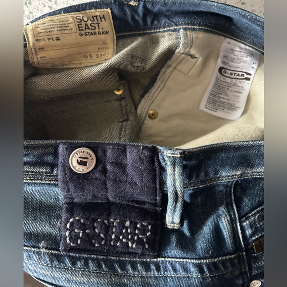 G-STAR women’s blue wash jeans, size 27x32 - Picture 7 of 7